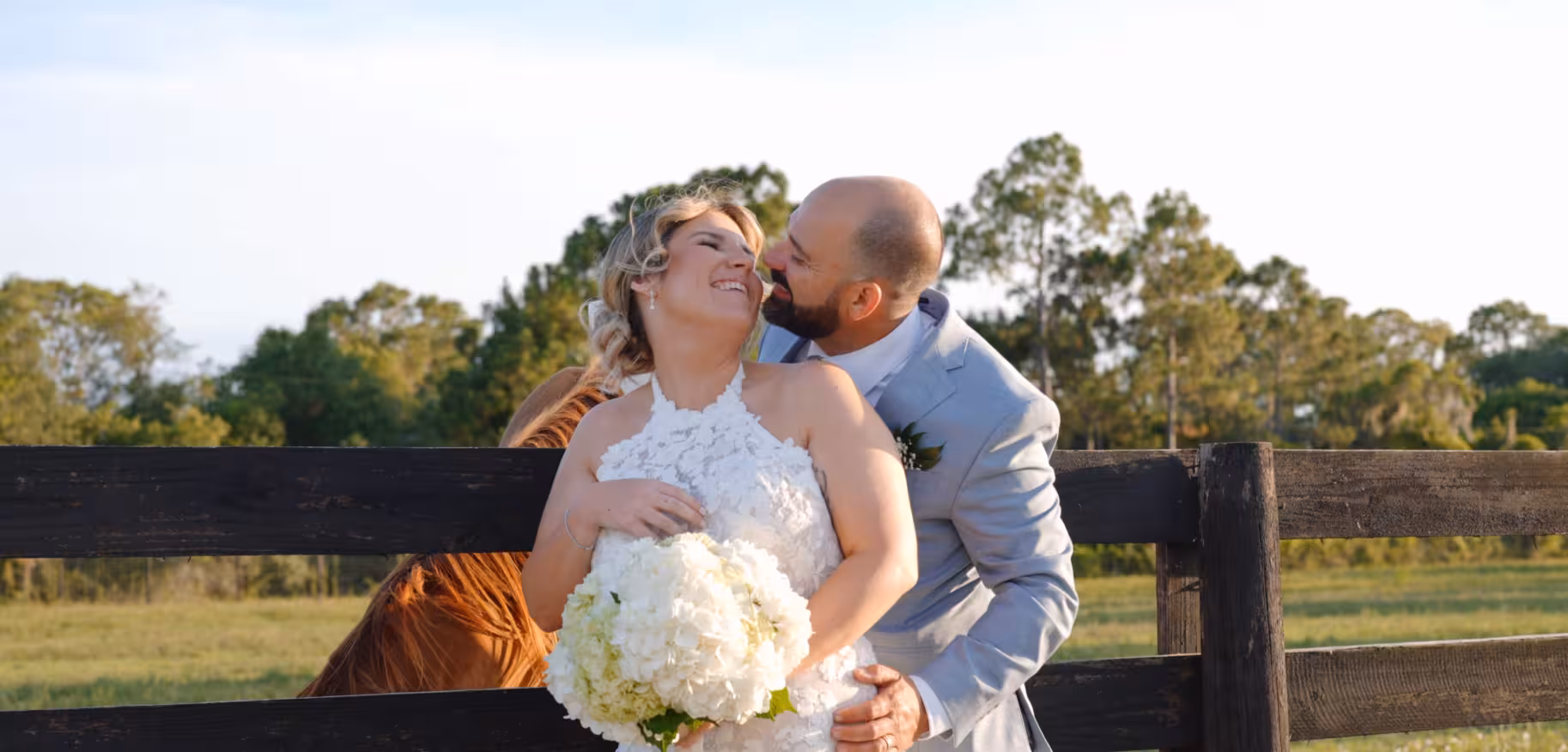 Ever After Farms Ranch wedding film for Taylor and Dustin in Indiantown, Florida by Signature Wedding Media.